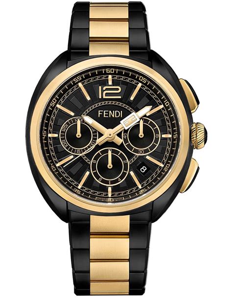 mens fendi watch 2006 two tone chrono|Fendi Momento Chronograph Black Dial Two.